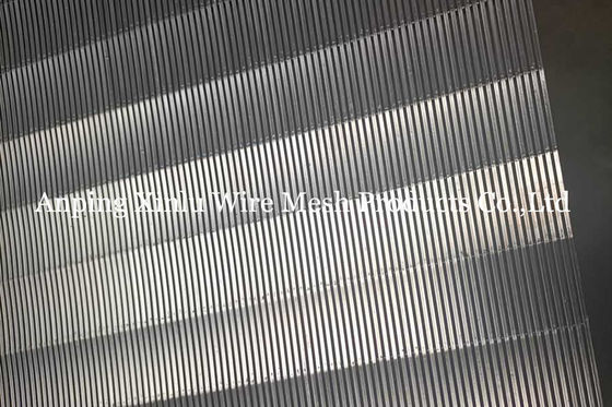 Wedge Wire Stainless Steel Filter Screen 0.05MM Slot 1x2mm For Starch Sieve