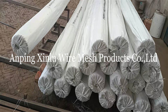 SS316L Wedge Wire Strainer Pipe 6 Inch 152.40mm Inner Diameter Continuous Slot Screen Tube