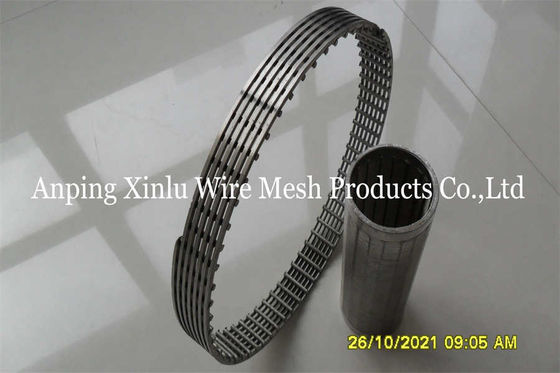 Wedge Wire Wound Johnson Continuous Slot Water Well Screen Pipe Electrolytic Polishing