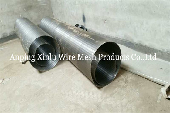 14&quot;  V Wire Wrap Water Well Sand Spiral Screen Tube For Heat Pump