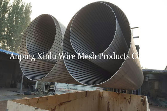 14&quot;  V Wire Wrap Water Well Sand Spiral Screen Tube For Heat Pump