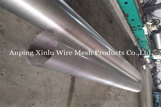 14&quot;  V Wire Wrap Water Well Sand Spiral Screen Tube For Heat Pump