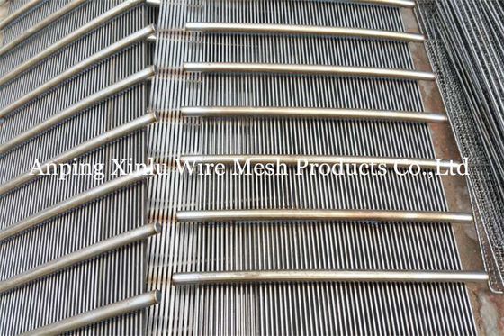 SS Aisi 304 1mm Slot Flat Wedge Wire Screen Panel Johnson Grating Filter Plate
