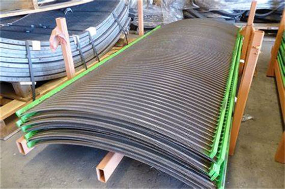 SS Aisi 304 1mm Slot Flat Wedge Wire Screen Panel Johnson Grating Filter Plate