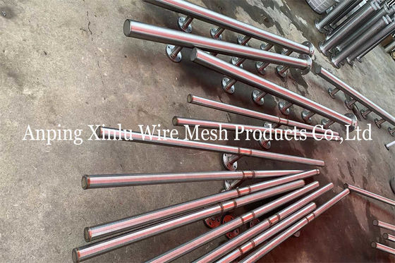 SS 316L Johnson Wedge Wire Lateral Pipe Assemblies DN32 219mm