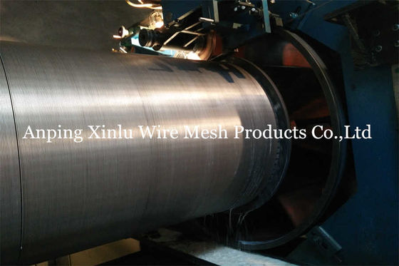 450mm Diameter Johnson Wedge Wire Screen Pipe Smooth Surface And Edge Type