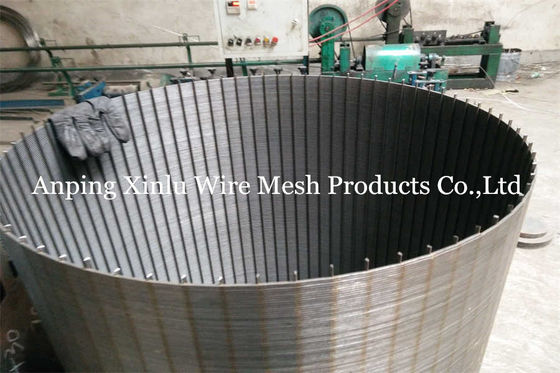 450mm Diameter Johnson Wedge Wire Screen Pipe Smooth Surface And Edge Type