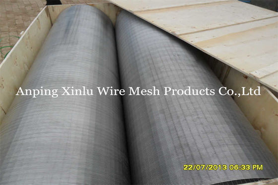 450mm Diameter Johnson Wedge Wire Screen Pipe Smooth Surface And Edge Type
