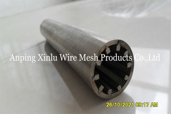 DN25mm Welded Wedge Wire Candle Filter For Ion Exchange Header Lateral
