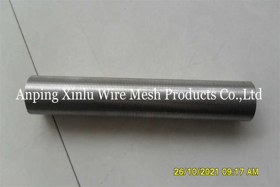 DN25mm Welded Wedge Wire Candle Filter For Ion Exchange Header Lateral