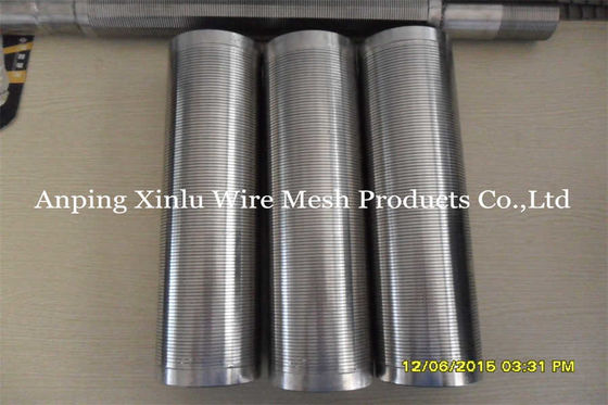 Ion Exchange Resin Trap Strainer Wedge Wire Candle Filter DN45