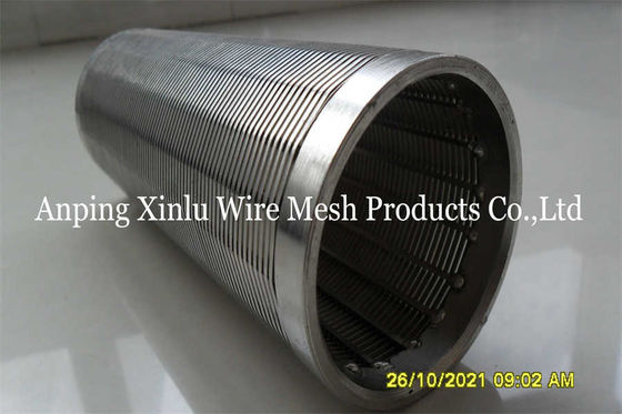 3&quot; V Wire Wrap Johnson Water Well Screen Pipe With Smooth Filtration Surface