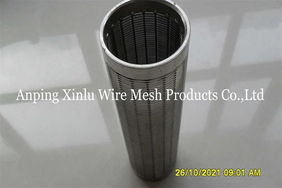 3&quot; V Wire Wrap Johnson Water Well Screen Pipe With Smooth Filtration Surface