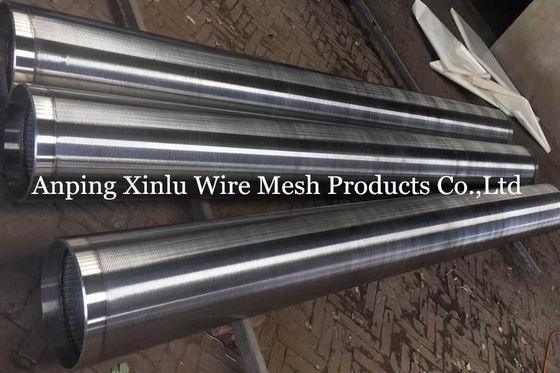 3&quot; V Wire Wrap Johnson Water Well Screen Pipe With Smooth Filtration Surface