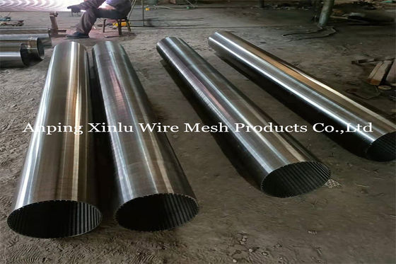 Polishing Stainless Steel 321 Wire Johnson Well Filter Pipes For Groundwater