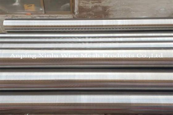 8&quot; Groundwater SS304 Water Pump Johnson Screen Tube Slots 0.06&quot; For Deep Well