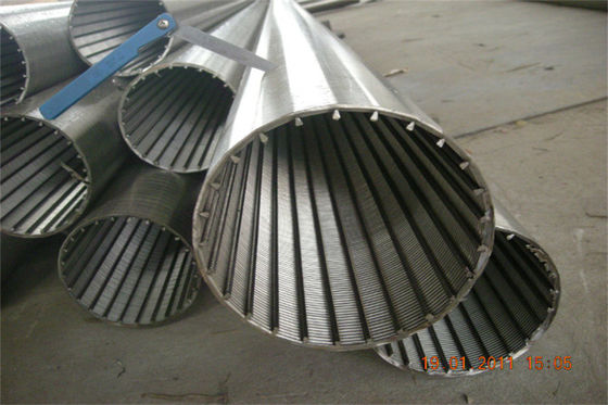 0.5m Legnth Water Well Screen Pipe SS AISI304 304L 302 316 316L Wedge Wire