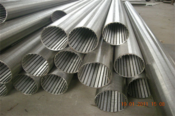 0.5m Legnth Water Well Screen Pipe SS AISI304 304L 302 316 316L Wedge Wire