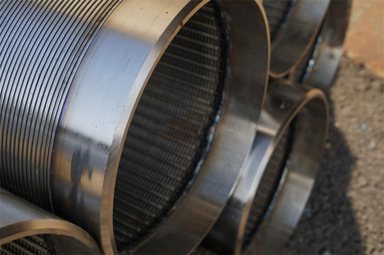 Polishing Stainless Steel 321 Wire Johnson Well Filter Pipes For Groundwater