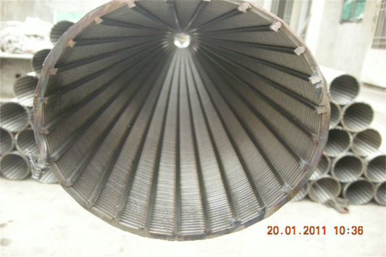 Steel 08x18h10 OD 126mm Water Well Screen Pipe For Wastewater Treatment