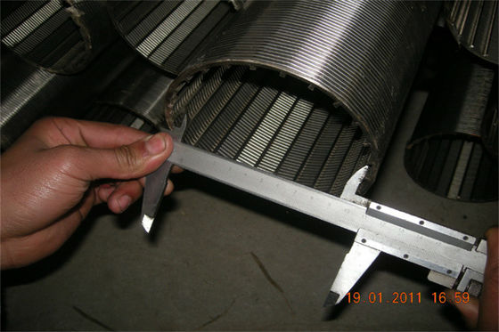 Aisi 304 ID 116 Johnson Wire Screen Without Coating Replaceable Filter Element