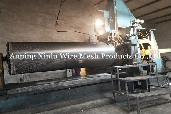 Wire Wrapped Johnson Well Screens SS304 375mm Diameter 2.95m Length