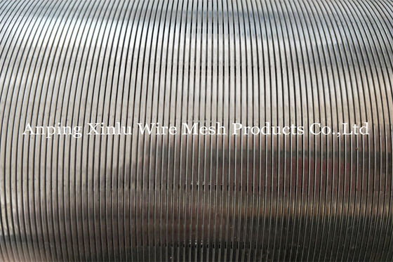 Wire Wrapped Johnson Well Screens SS304 375mm Diameter 2.95m Length