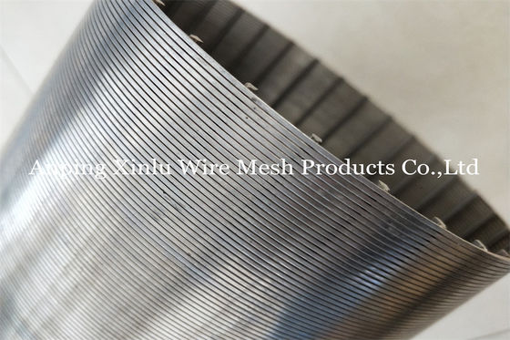 Wire Wrapped Johnson Well Screens SS304 375mm Diameter 2.95m Length