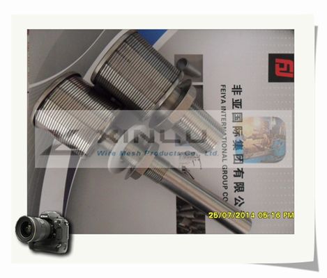 316L Long Neck Johnson Wire Filter Nozzles For Water Treatment
