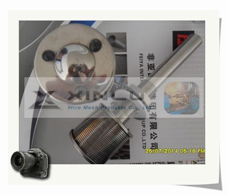 316L Long Neck Johnson Wire Filter Nozzles For Water Treatment