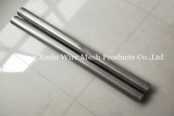 75mm Johnson Vee Wire Wrapped Continuous Slotted Screen Pipe Pump Filter