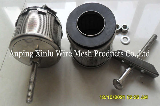 82mm Double Flow SS Johnson Screen Nozzle Wedge Wire Filter False Bottom Nozzle