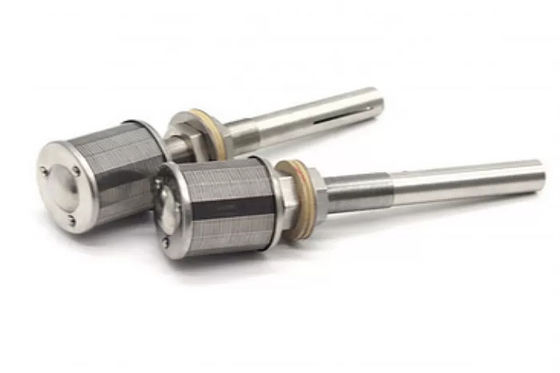 Long Hand Retention Screen Nozzle Stainless Steel Filter Nozzle With Slot 0.25mm