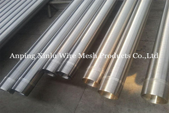 Slot 30 Stainless Steel Johnson Water Wire Screen For 200m Deep Tube Well