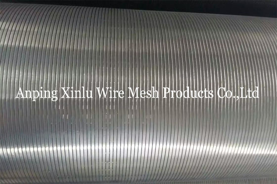 Industrial Welded Wedge Wire Screen Stainless Steel Well Screen