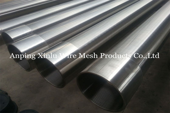 Industrial Welded Wedge Wire Screen Stainless Steel Well Screen