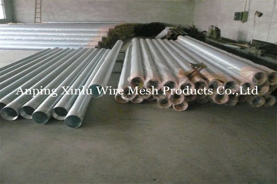 Low Carbon Galvanized Johnson V Wire Screen Pipe Sand Control 219mm