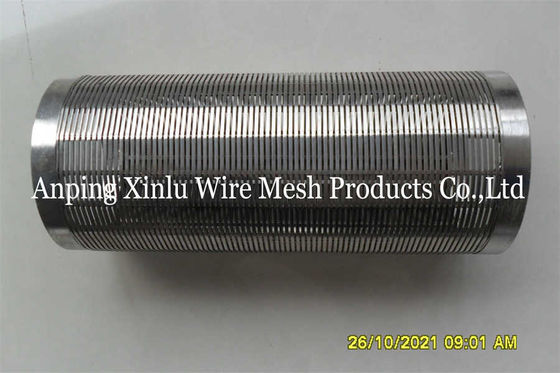 4-1/2&quot; Slot 40 Wire Wrapped Sand Control Well Screen Pipe Corrosion Resistance