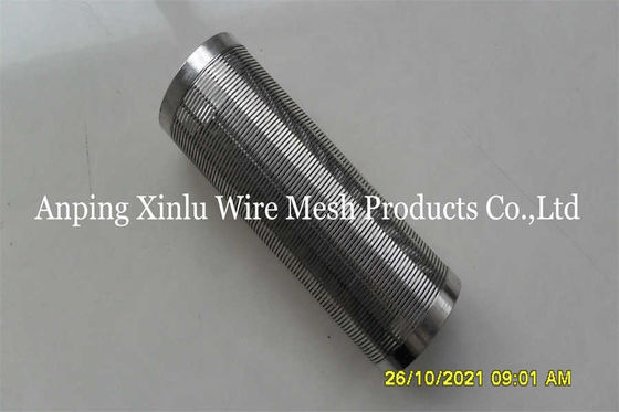 4-1/2&quot; Slot 40 Wire Wrapped Sand Control Well Screen Pipe Corrosion Resistance