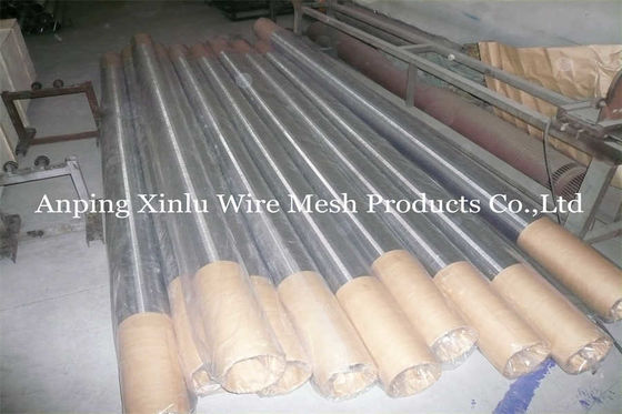 ISO Profile V Wire Johnson Sand Control Screens Pipe With 0.04&quot; Gap