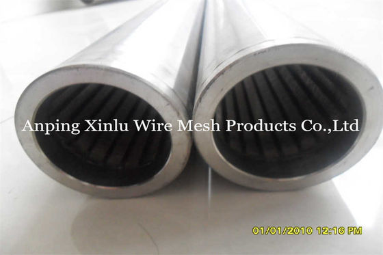 ISO Profile V Wire Johnson Sand Control Screens Pipe With 0.04&quot; Gap