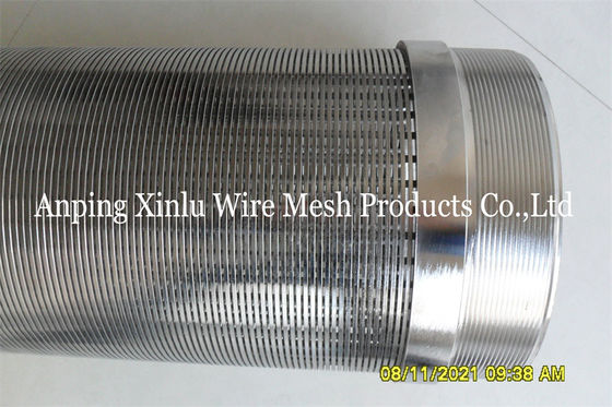 Slot 30 Stainless Steel Johnson Water Wire Screen For 200m Deep Tube Well