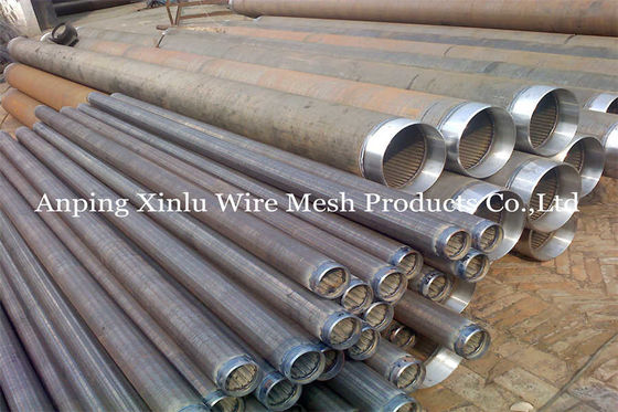 3&quot; Low Carbon Galvanized Water Well Screen Pipe Non Clogging For Oil Filtration