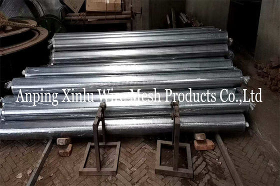 Stainless Steel Wedge Wire Water Well Screen Pipe With 0.5mm Slot