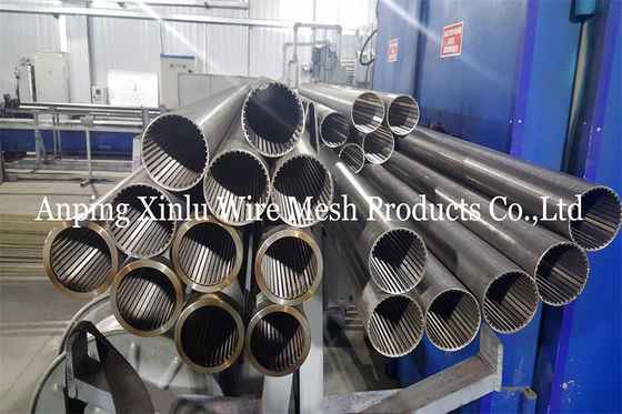 Johnson Type Wedge Wire Screen Pipe Continuous Slot Dia 125mm