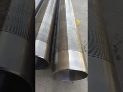 Profile Wire Continuous Slot Screen with API Thread or Welding Rings