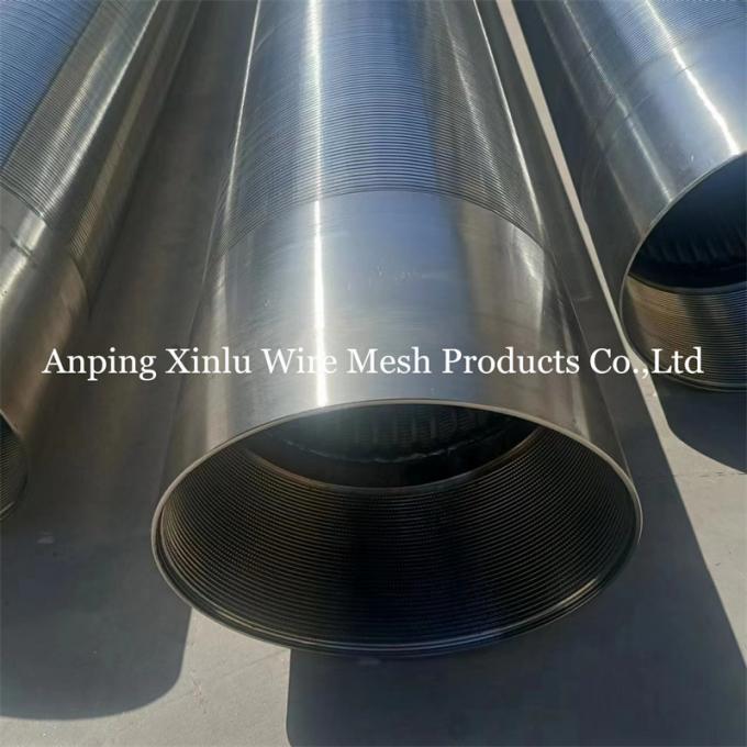 Precision Filtration V Wire Screen Pipe with Effective Axial Slot Execution